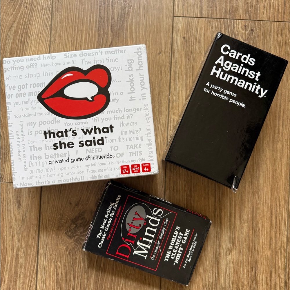 cards against humanity &2 others